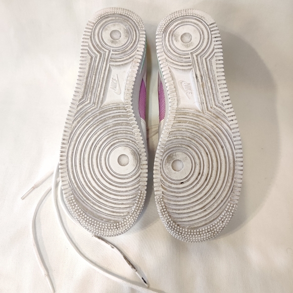 Nike Air Force Womens Multicolor Shoe Sneaker 8 - Picture 7 of 7